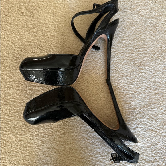 Jean-Michel Cazabat heels with ankle strap in black leather. Size 37/7 - Picture 3 of 11